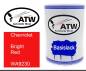 Preview: Chevrolet, Bright Red, WA9230: 500ml Lackdose, von ATW Autoteile West.